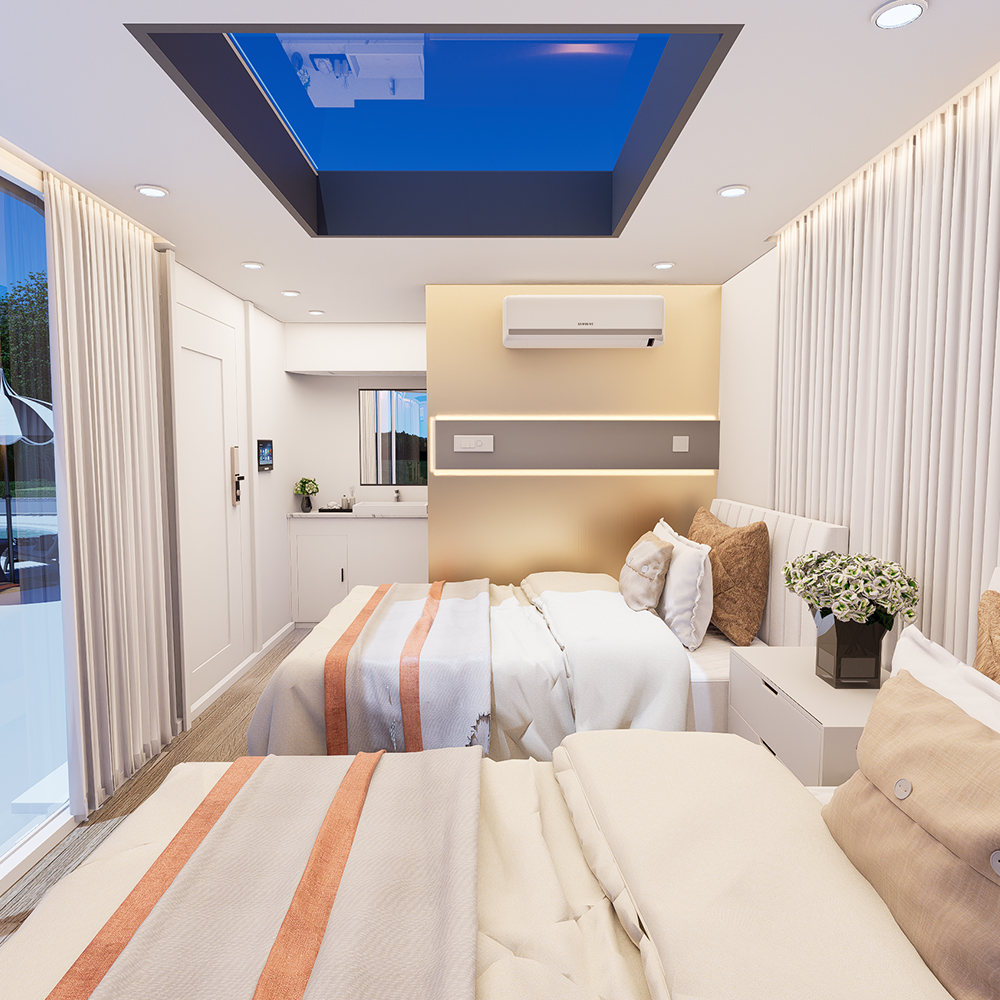 Nhà ở mô-đun kèm theo được đúc sẵn S1