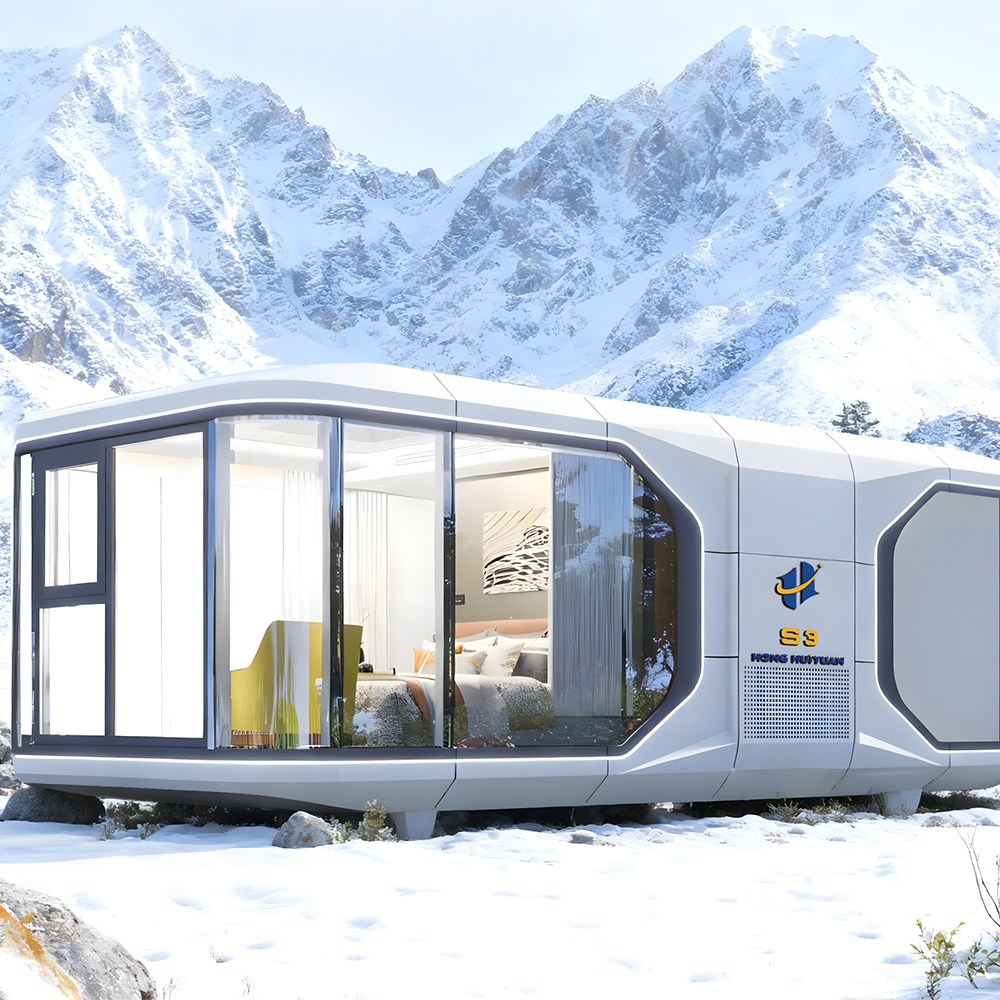 Nhà dạng viên nang kín di động Prefab S3