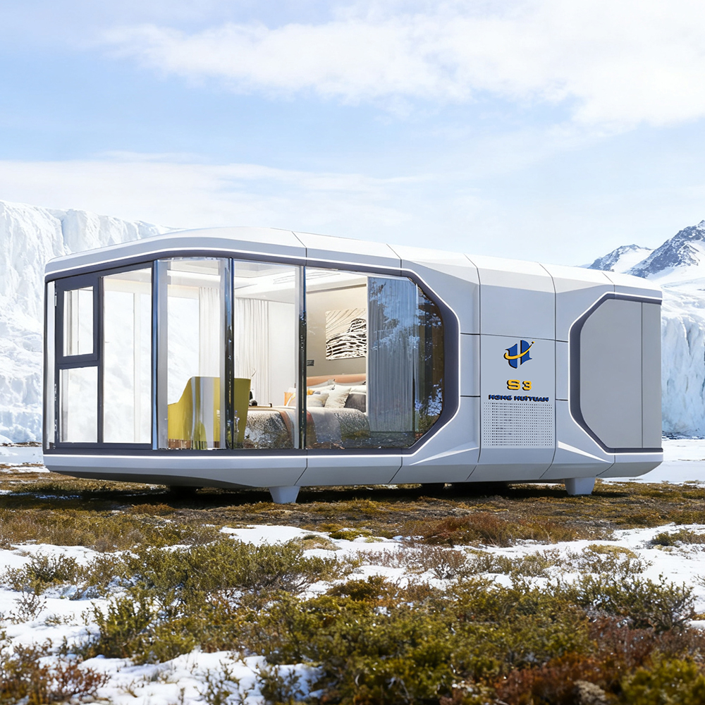 Nhà dạng viên nang kín di động Prefab S3