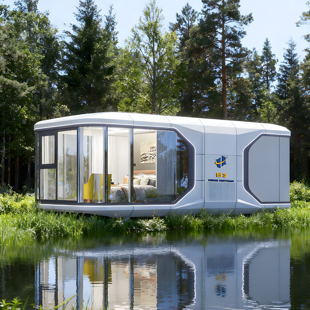 Nhà dạng viên nang kín di động Prefab S3