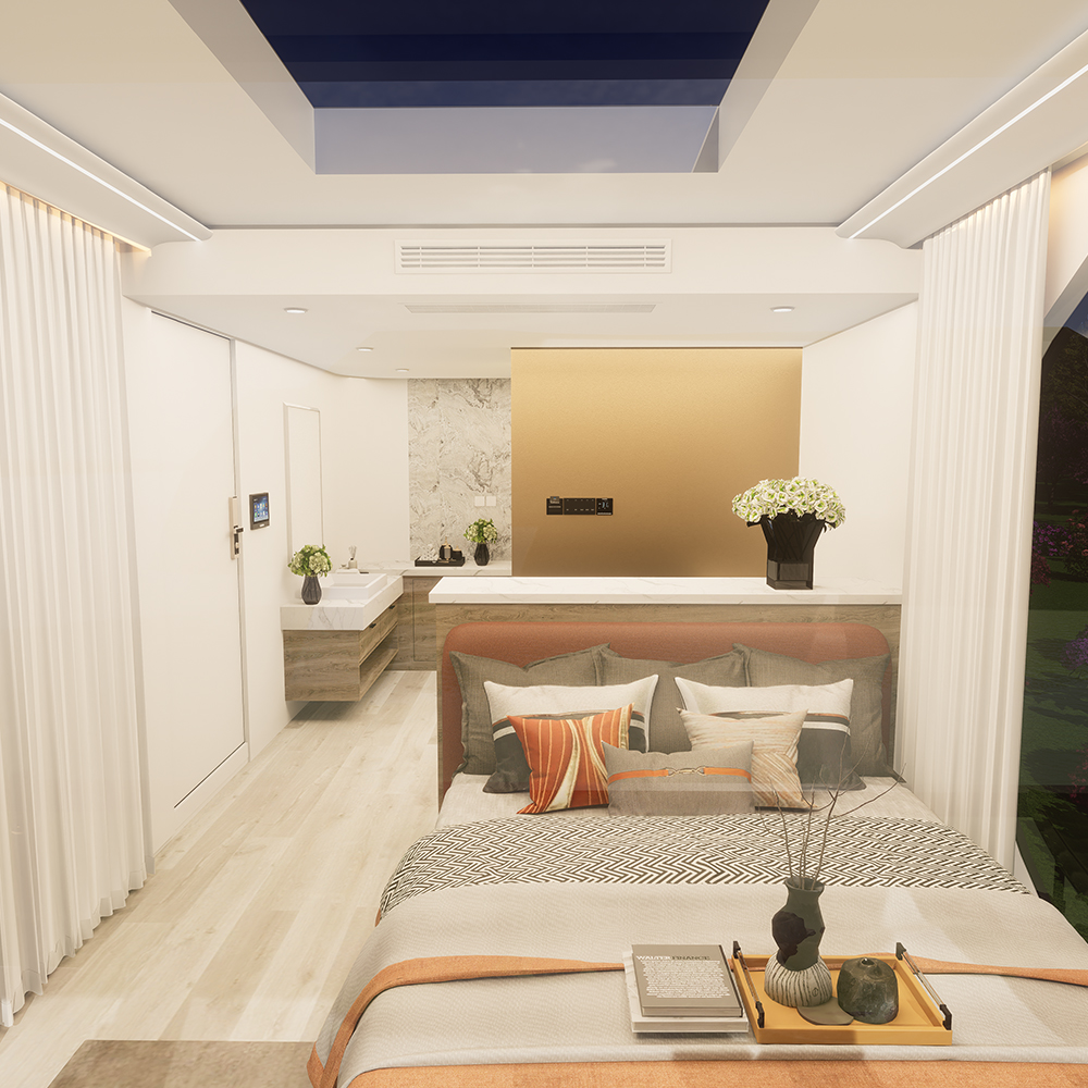 Ngôi nhà mô-đun thông minh Prefab tiêu chuẩn S3